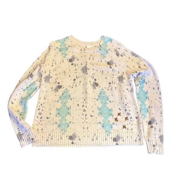 Lisa Todd “in line” crew neck 100% cotton Sweater NWT Size Small - Picture 1 of 3